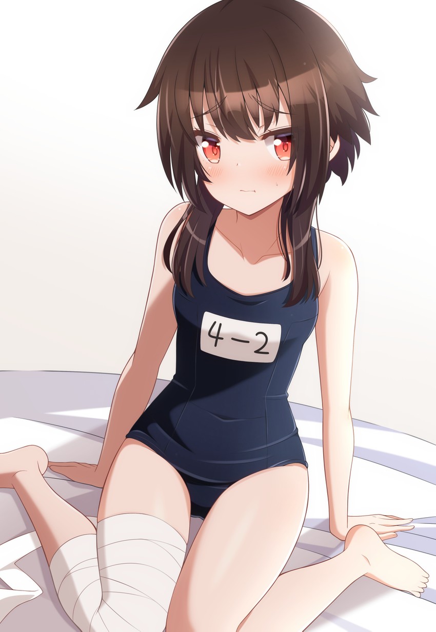 megumin (kono subarashii sekai ni shukufuku wo!) drawn by bunny1219