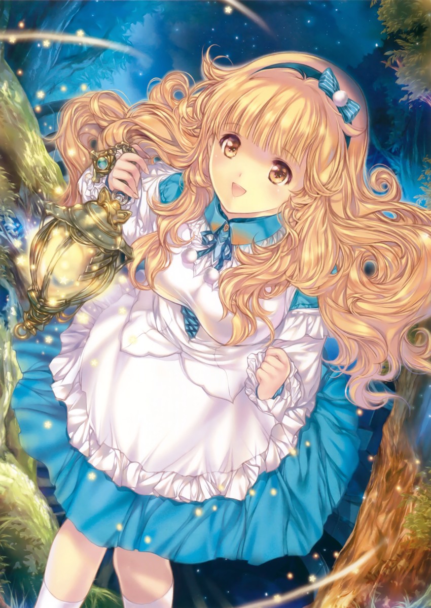 alice (alice's adventures in wonderland) drawn by min-naraken