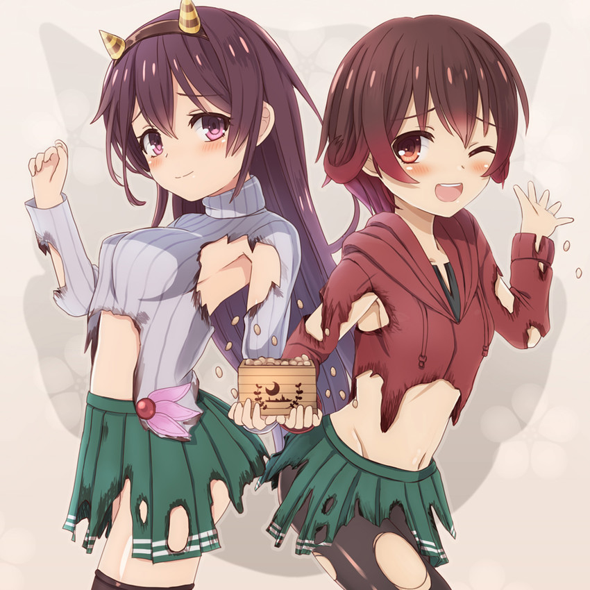 mutsuki and kisaragi (kantai collection) drawn by ootori_(kyoya-ohtori)