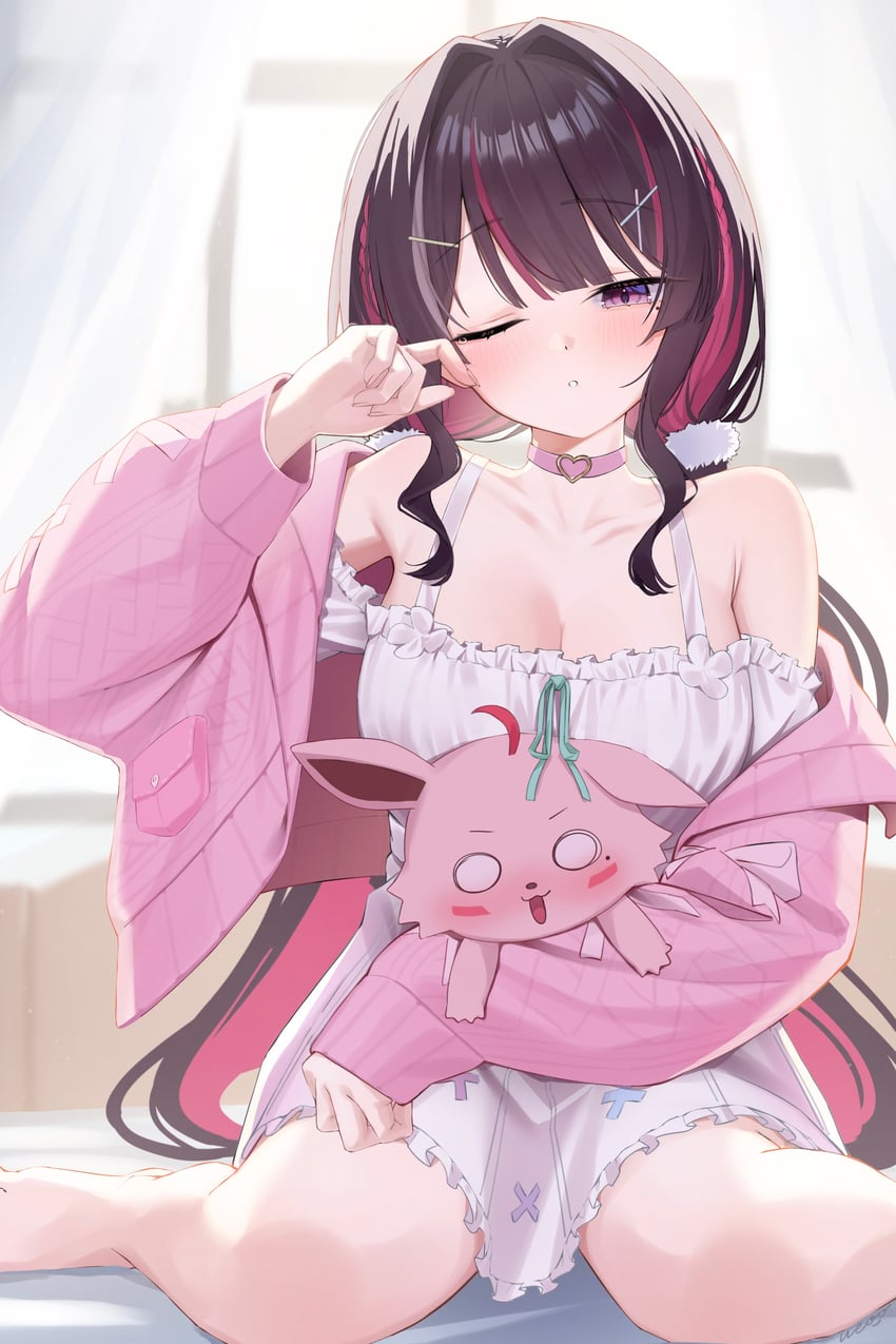 pioneer and azki (hololive) drawn by ai_(u_e_o_o)