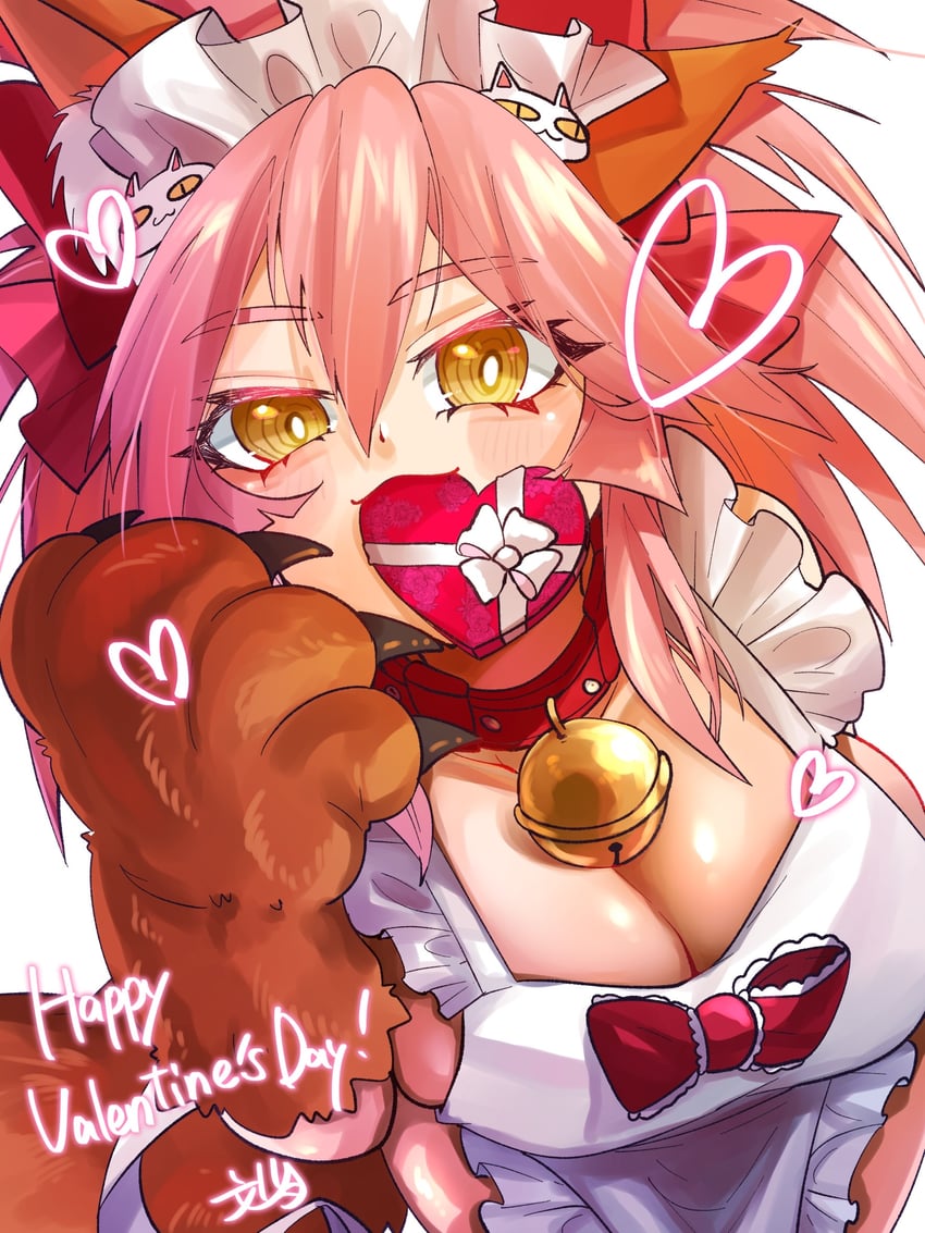 tamamo and tamamo cat (fate and 1 more) drawn by fumizuki_kazuhito