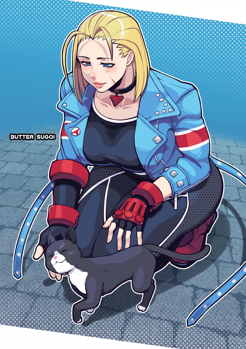 cammy white (street fighter and 1 more) drawn by butter_sugoi