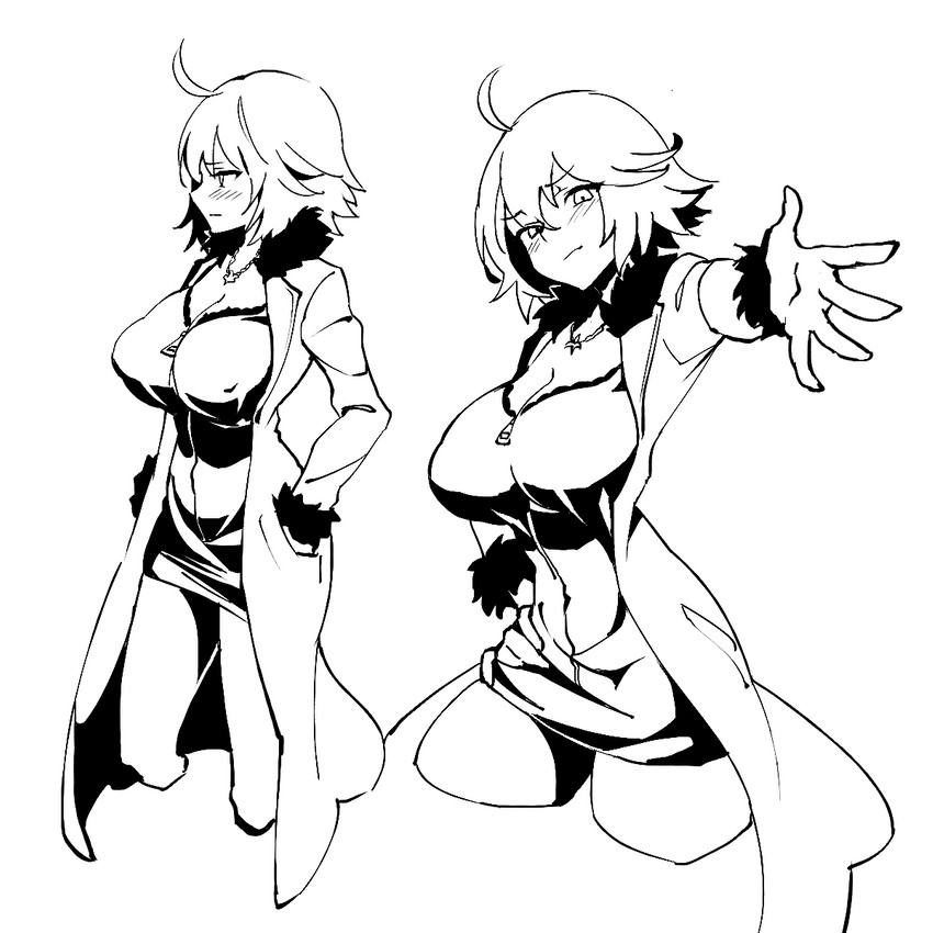 jeanne d'arc alter (fate and 1 more) drawn by poriuretan