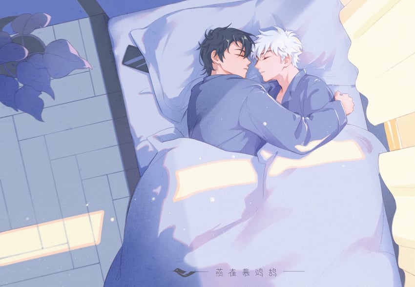 cheng xiaoshi and lu guang (shiguang dailiren) drawn by yanque_mu_honghu