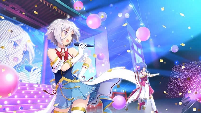 yanase mai and itomi sayaka (toji no miko and 1 more)