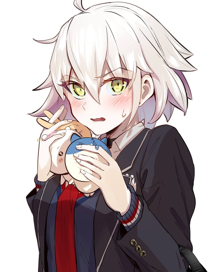 jeanne d'arc alter, chiikawa, hachiware, and usagi (fate and 2 more) drawn by iris_(tb33064667)