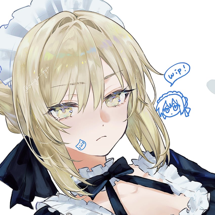 artoria pendragon and saber alter (fate and 2 more) drawn by nigiri