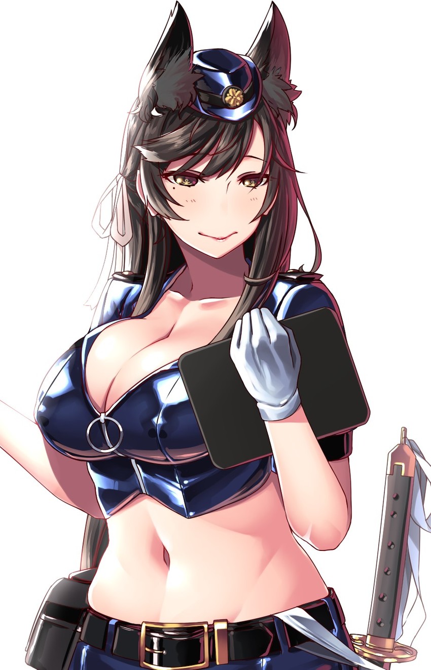 atago (azur lane) drawn by hiememiko