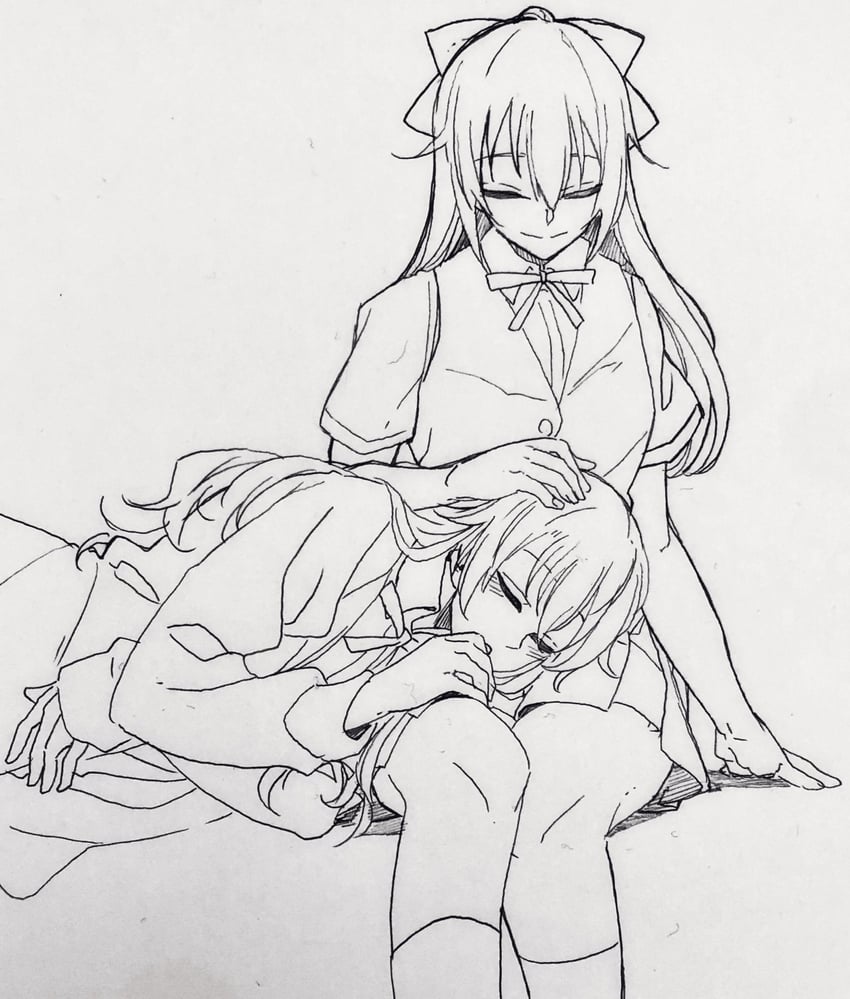 osaka shizuku and konoe kanata (love live! and 1 more) drawn by mygod55555
