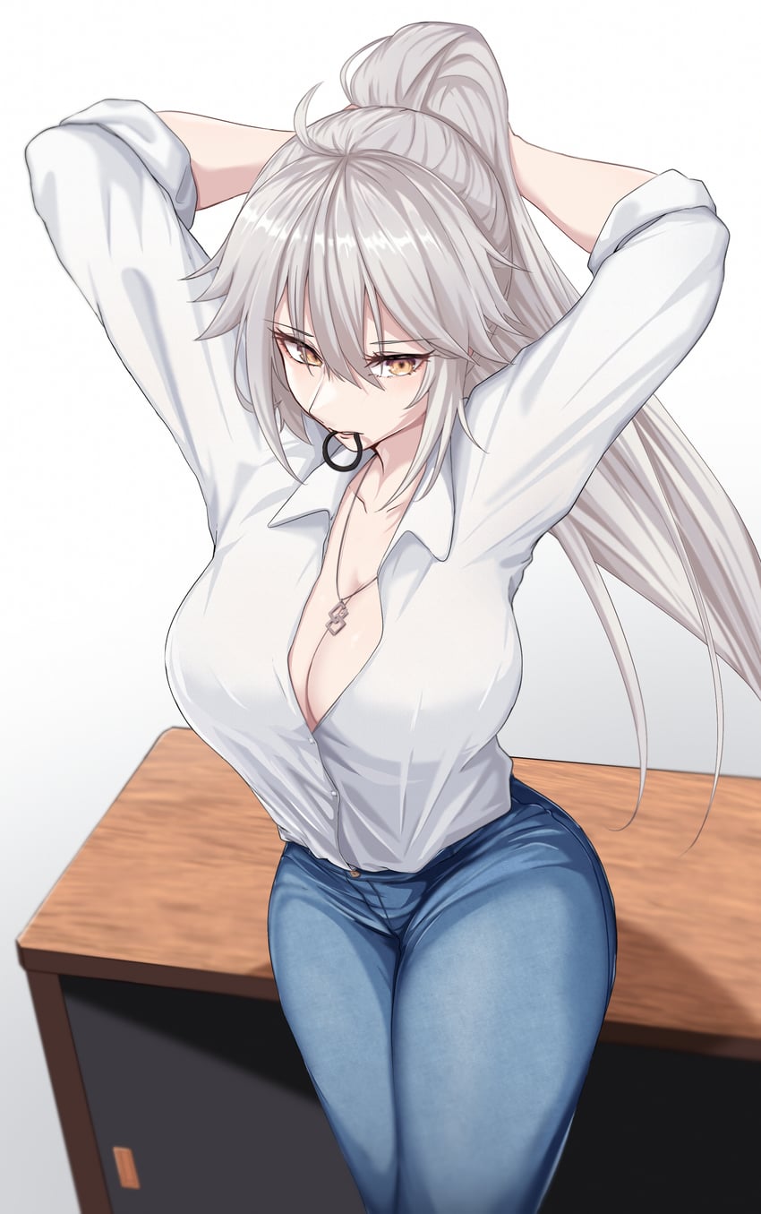 jeanne d'arc alter (fate and 1 more) drawn by vanko_(vank0a)