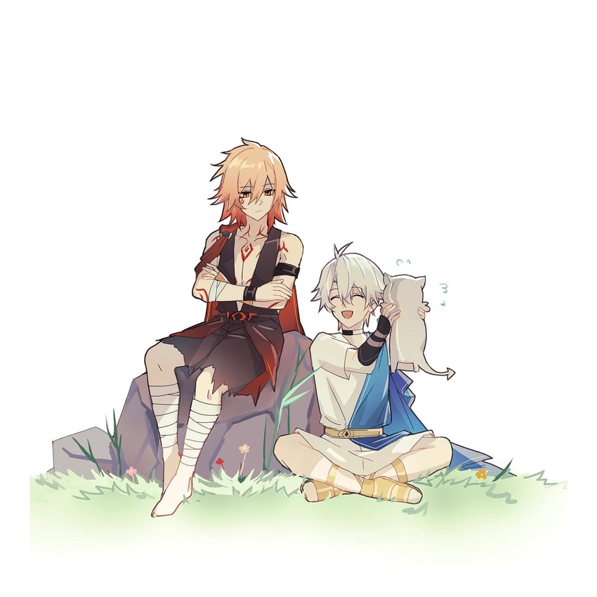 phainon and mydei (honkai and 1 more) drawn by tabitha29324705