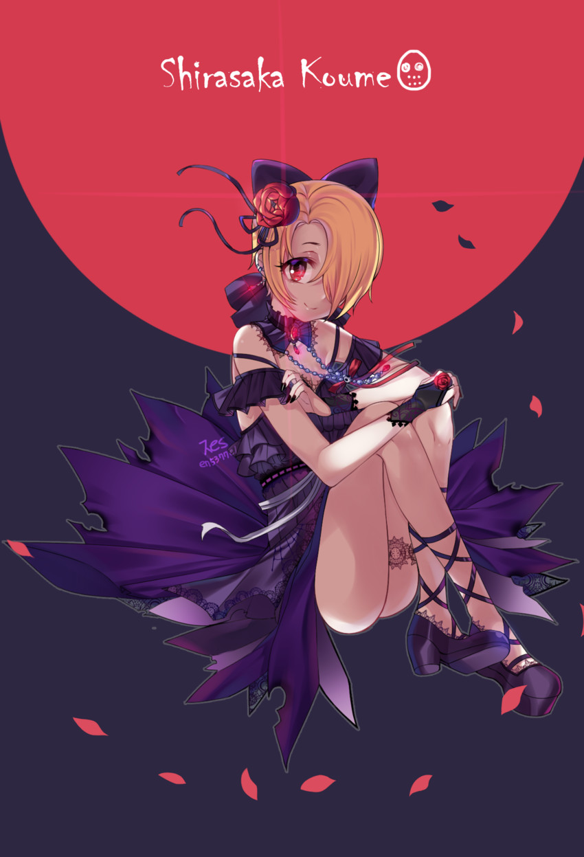shirasaka koume (idolmaster and 1 more) drawn by xes_(xes_5377)