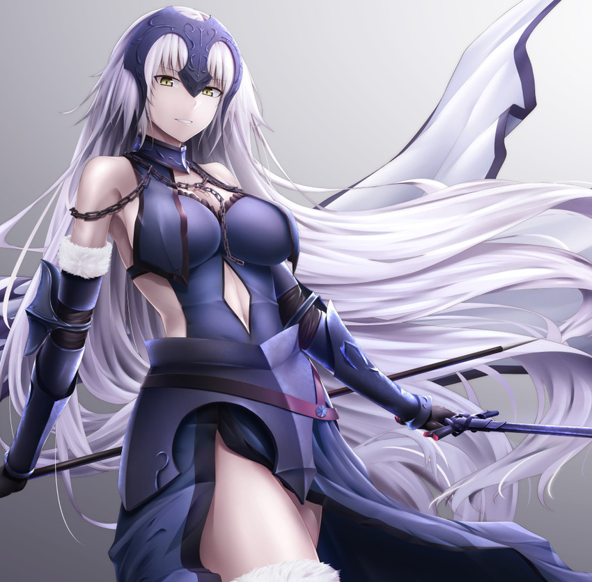 jeanne d'arc alter (fate and 1 more) drawn by matsunaga_garana