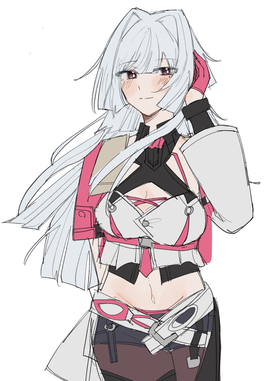 erdos helia (honkai and 1 more) drawn by ponunu