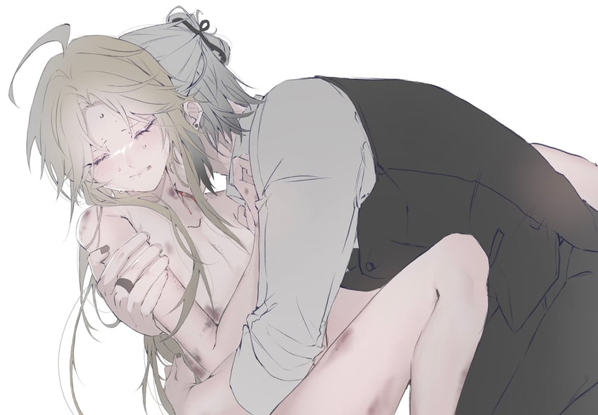 jing yuan and yanqing (honkai and 1 more) drawn by seraharuko