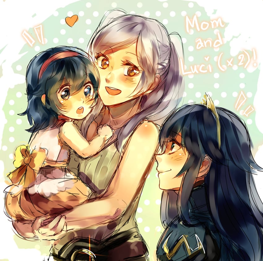 lucina and female robin (fire emblem and 1 more) drawn by kash-phia