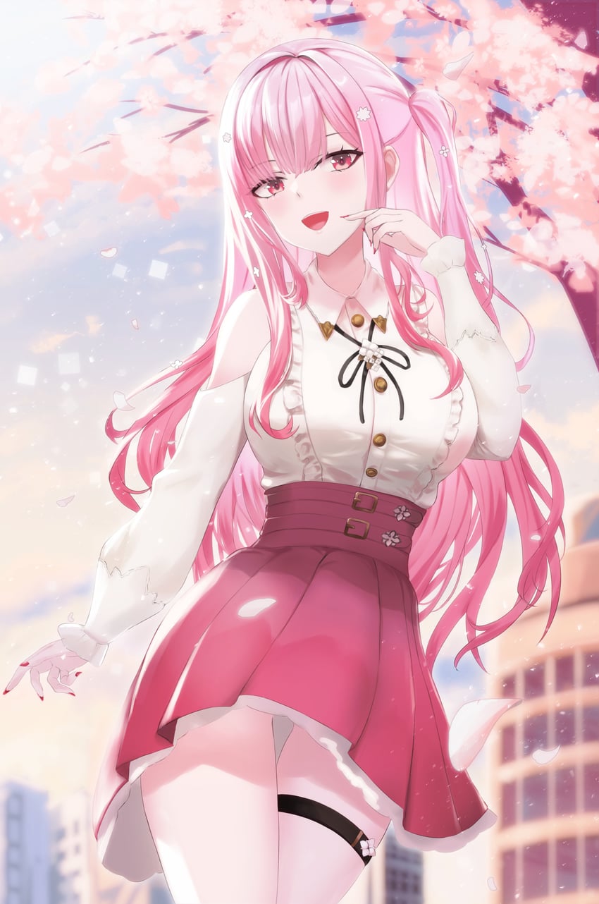 mori calliope (hololive and 1 more) drawn by alulunkiruto
