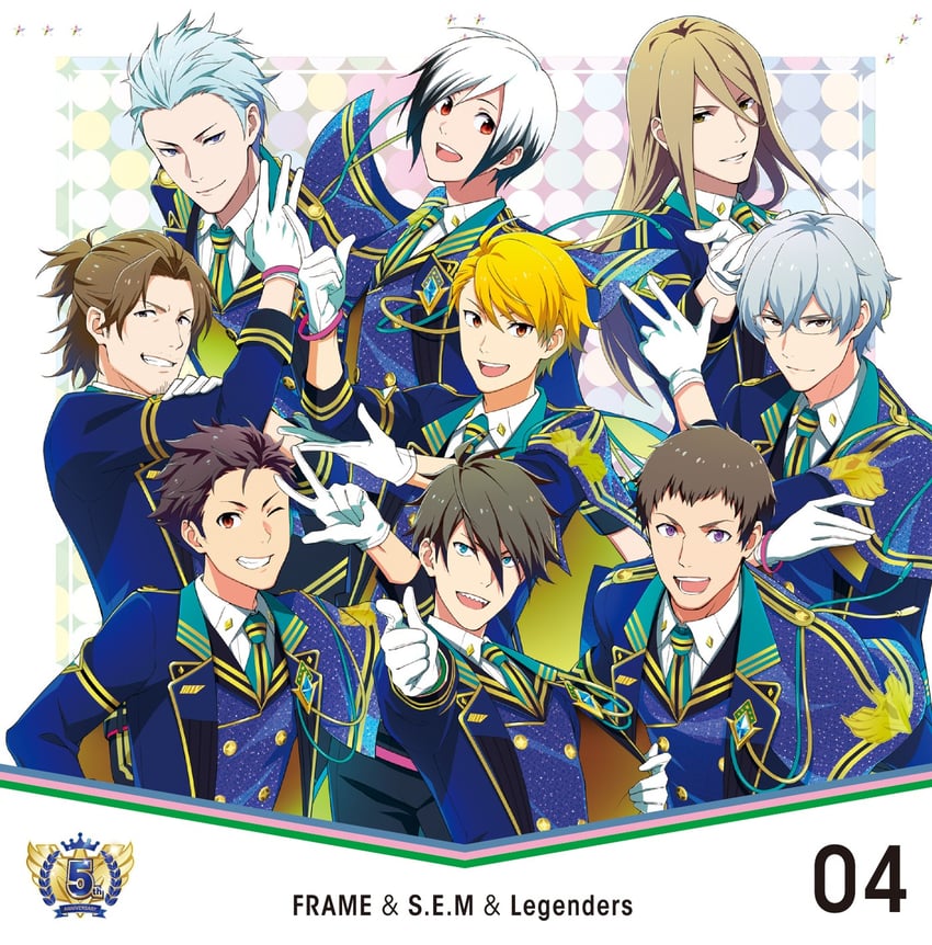 shingen seiji, maita rui, akuno hideo, kimura ryu, yamashita jiro, and 3 more (idolmaster and 1 more)