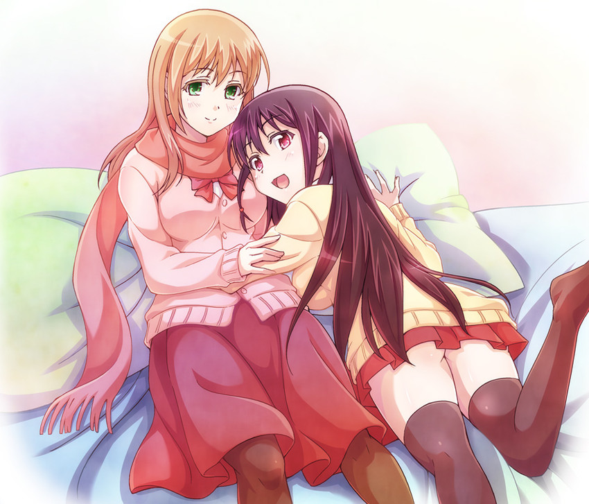 matsumi kuro and matsumi yuu (saki and 1 more) drawn by e20