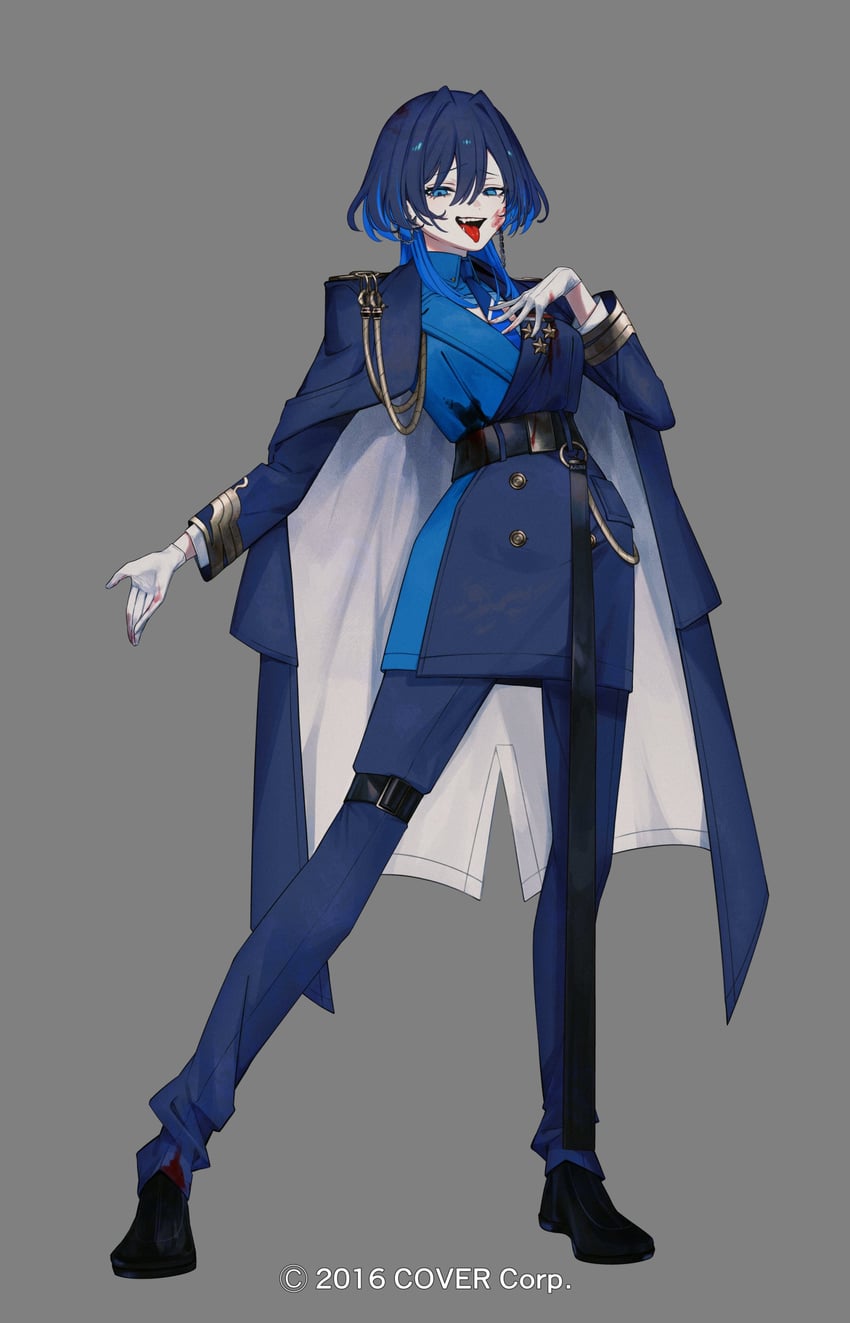 ouro kronii (hololive and 1 more) drawn by wowari-c.