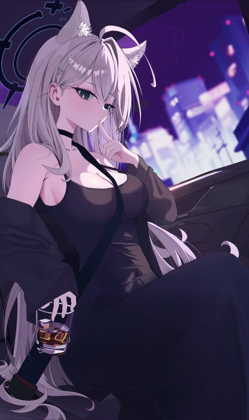 shiroko and shiroko terror (blue archive) drawn by chann837