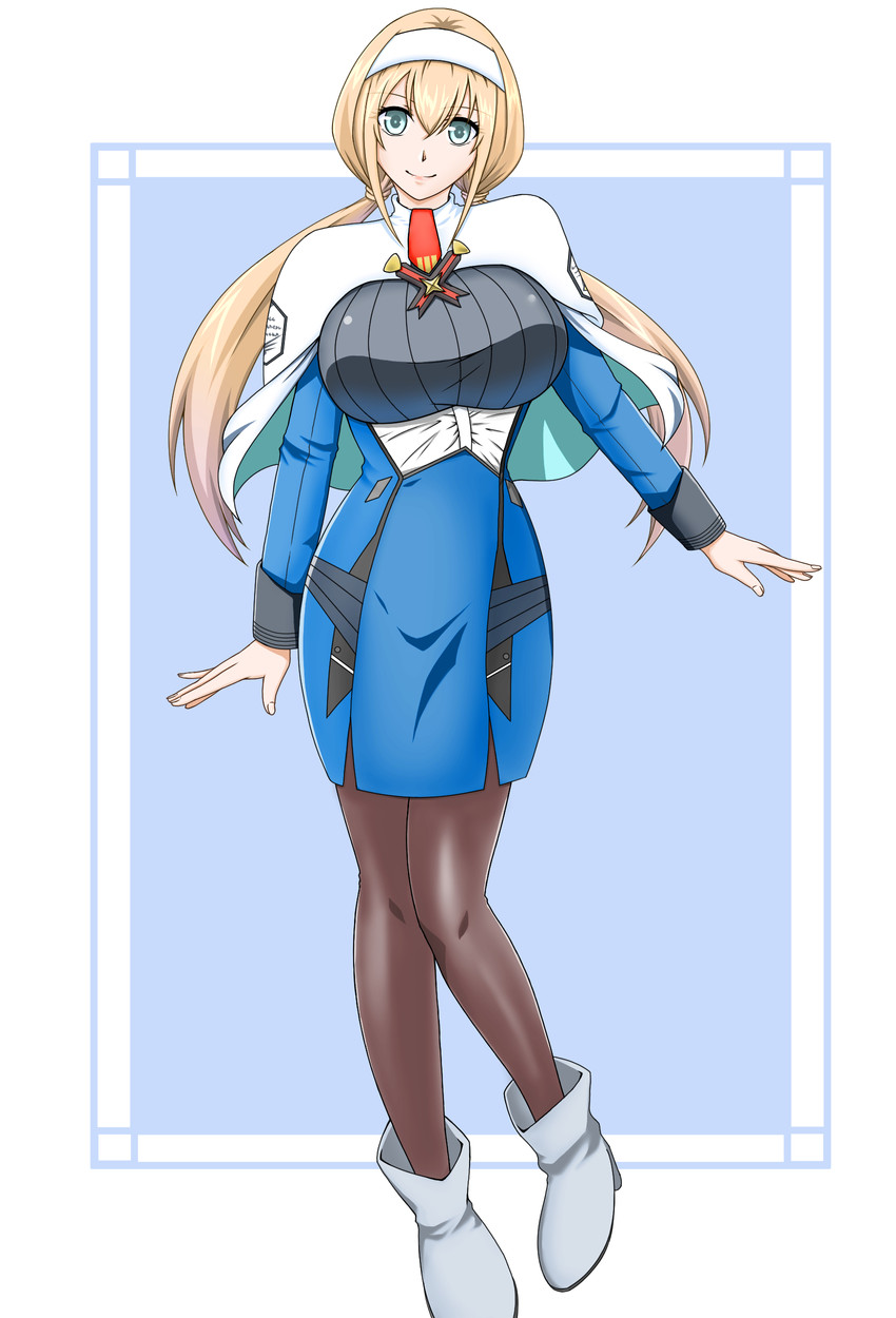 mitsuba greyvalley (super robot wars and 1 more) drawn by leo_(dyuminas)