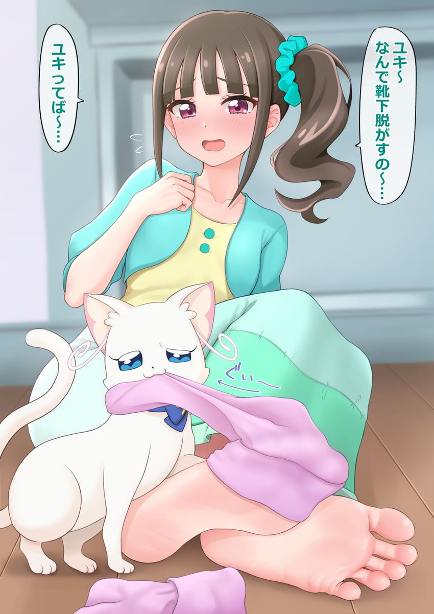 nekoyashiki yuki and nekoyashiki mayu (precure and 1 more) drawn by hinosaki
