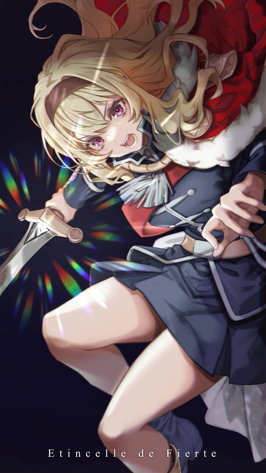 saijou claudine (shoujo kageki revue starlight) drawn by hatori_you