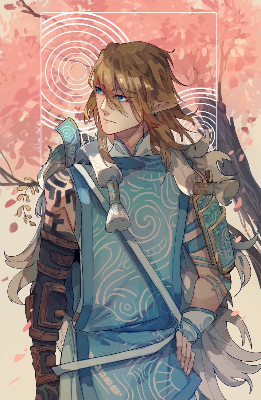 link (the legend of zelda and 1 more) drawn by crimson-chains