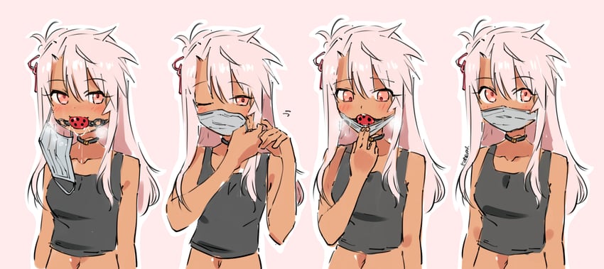 chloe von einzbern (fate and 1 more) drawn by eudetenis