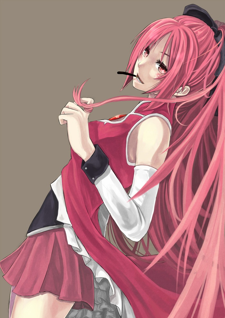 sakura kyoko (mahou shoujo madoka magica) drawn by katagiri_yuuki