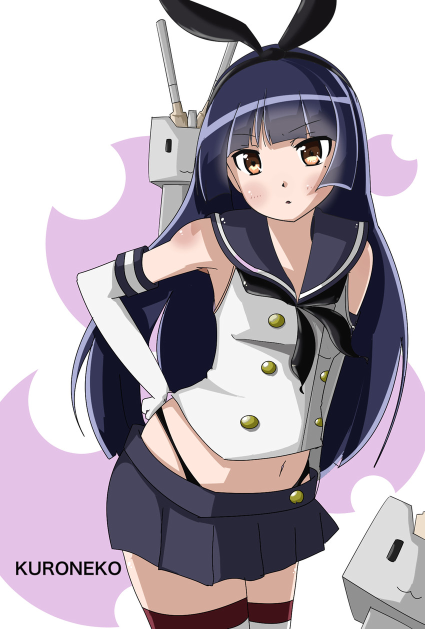 shimakaze, rensouhou-chan, and gokou ruri (kantai collection and 1 more) drawn by rasis_kobato