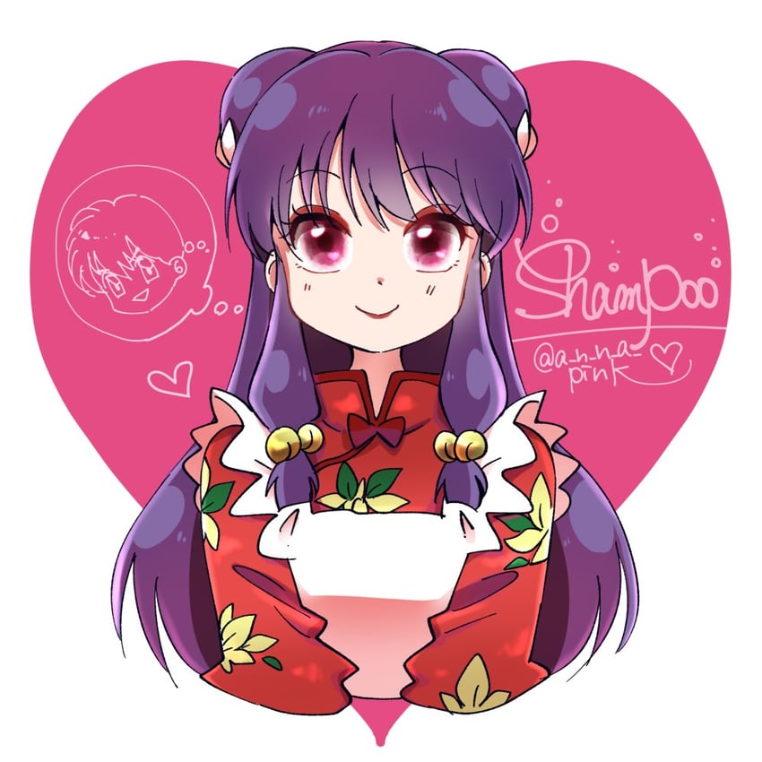 ranma-chan and shampoo (ranma 1/2) drawn by a_n_n_a_pink