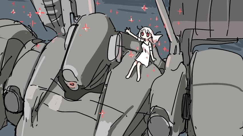 621, ayre, and loader 4 (armored core and 1 more) drawn by tsukumizu_yuu
