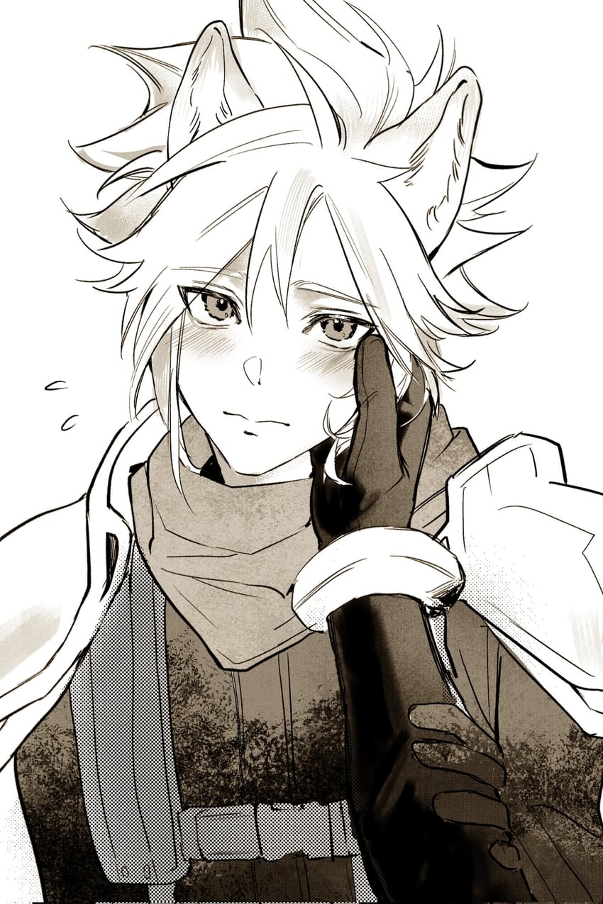 cloud strife and sephiroth (final fantasy and 2 more) drawn by nijomushi
