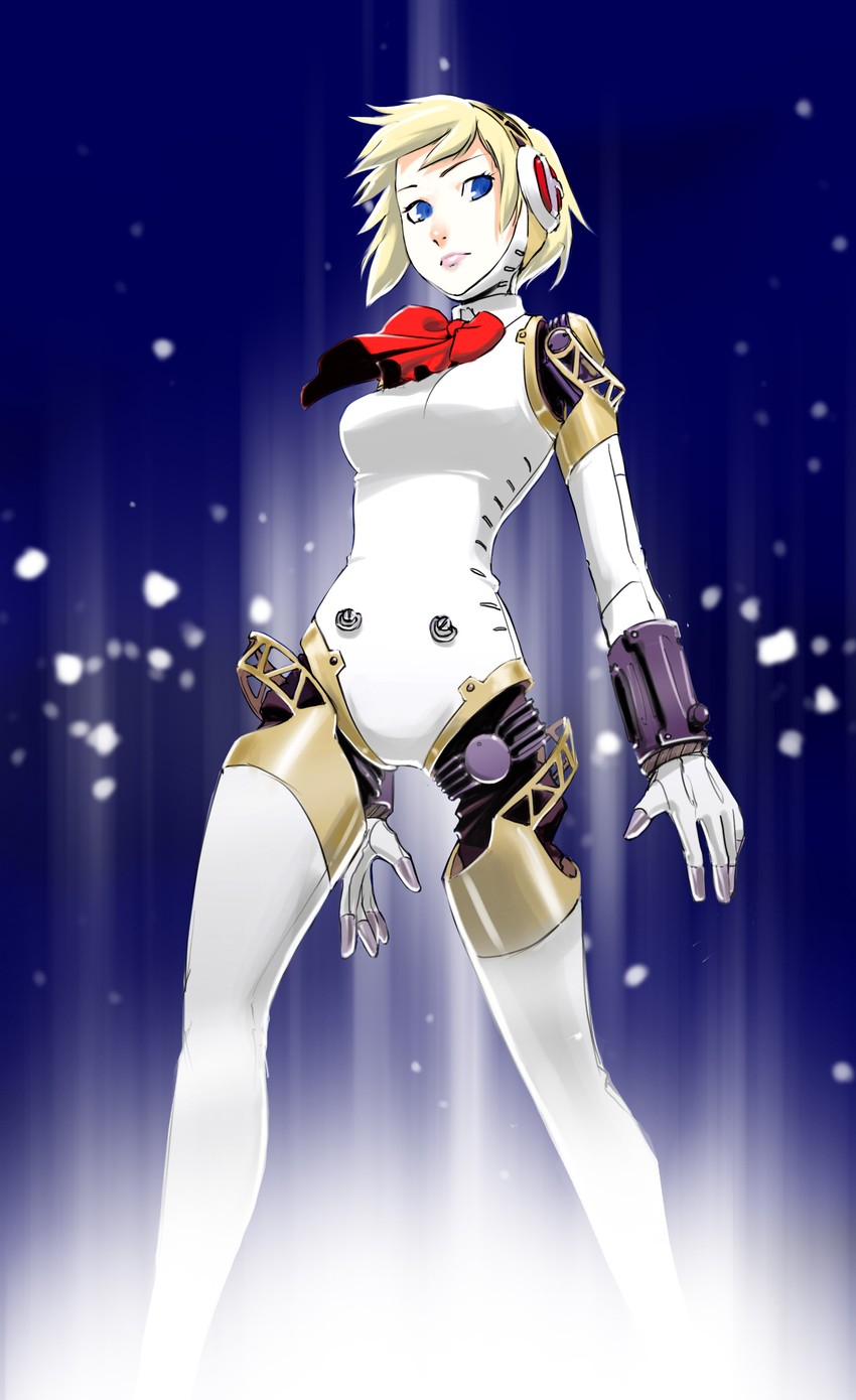 aigis (persona and 1 more) drawn by polarityplus