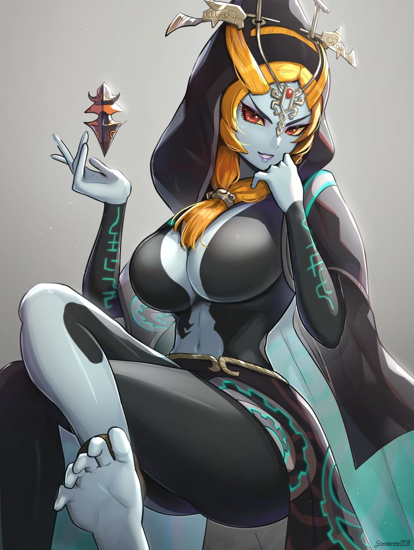 midna and midna (the legend of zelda and 1 more) drawn by gonzarez