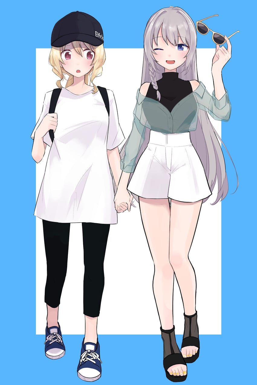 yakumo mitama and togame momoko (mahou shoujo madoka magica and 1 more) drawn by ultimate_magnum