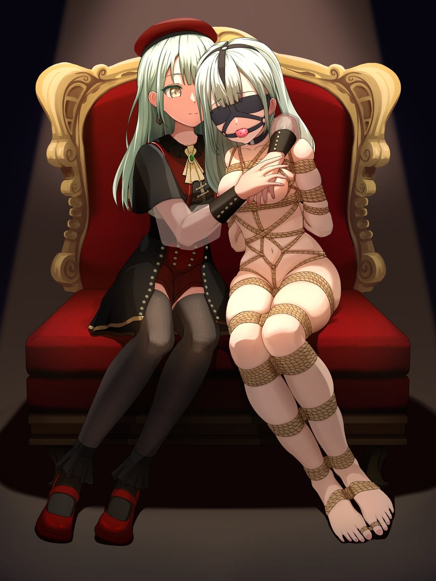 wakaba mutsumi and mortis (bang dream! and 1 more) drawn by wanliu