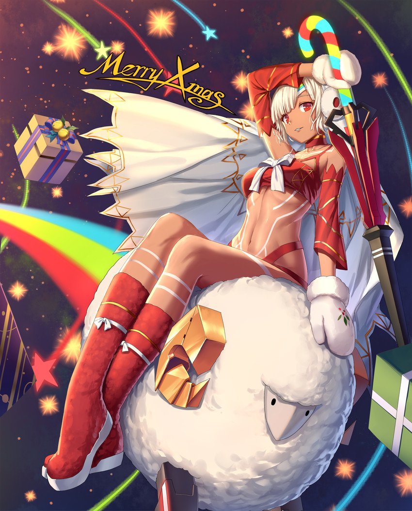 altera, altera the santa, and zerco (fate and 1 more) drawn by drogoth