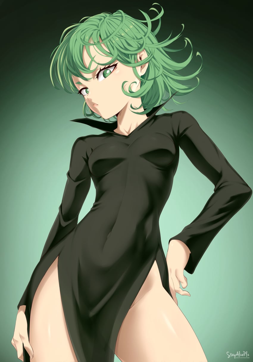 tatsumaki (one-punch man) drawn by stayaliveplz