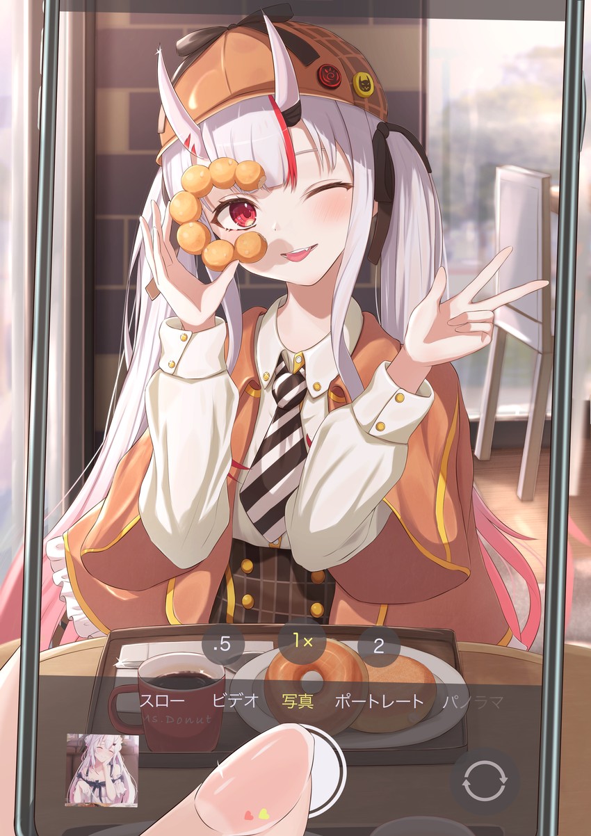 watson amelia and nakiri ayame (hololive and 1 more) drawn by inaka_44