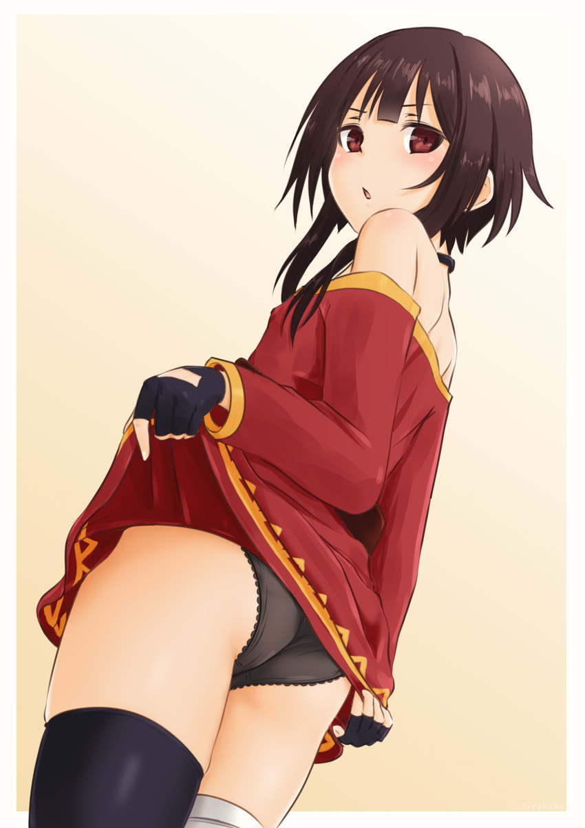 megumin (kono subarashii sekai ni shukufuku wo!) drawn by sirokohi