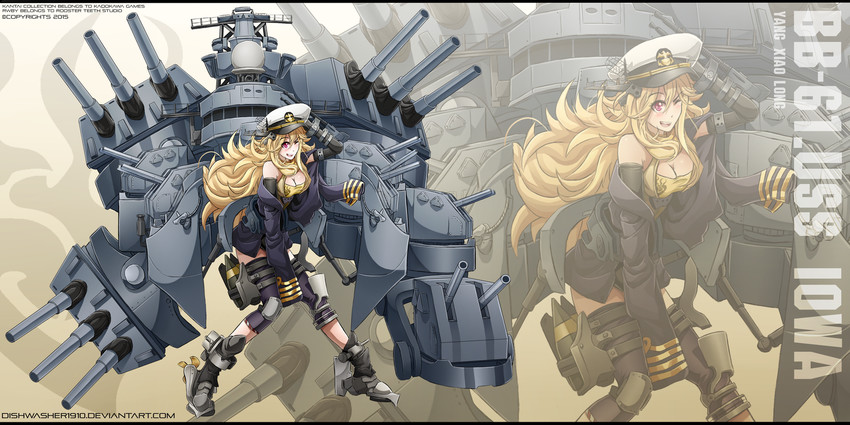 yang xiao long (kantai collection and 1 more) drawn by dishwasher1910