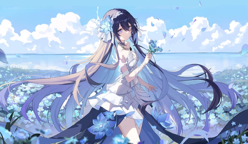 seele vollerei (honkai and 1 more) drawn by chenmu_sora