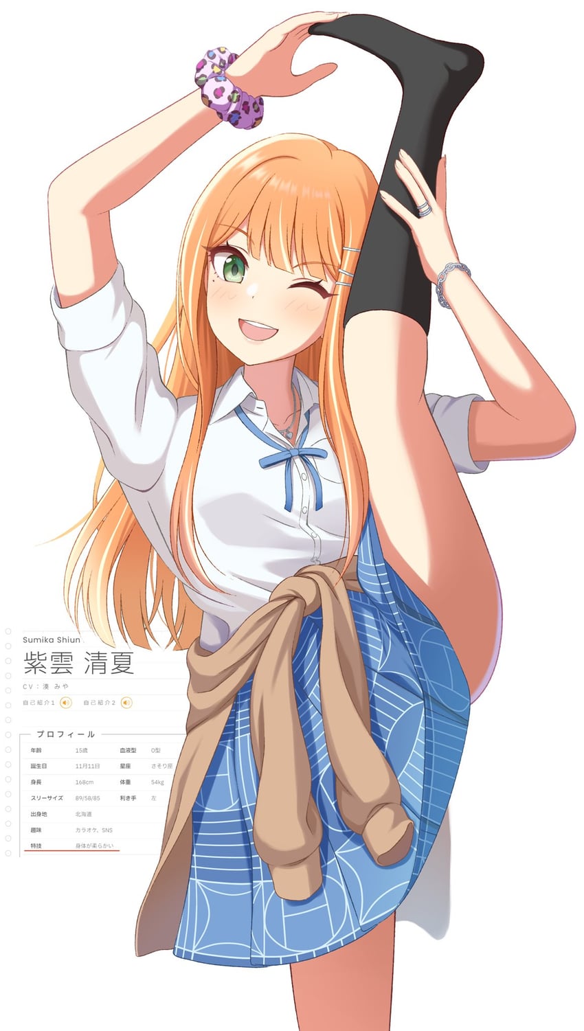 shiun sumika (idolmaster and 1 more) drawn by contamination_(contami0813)