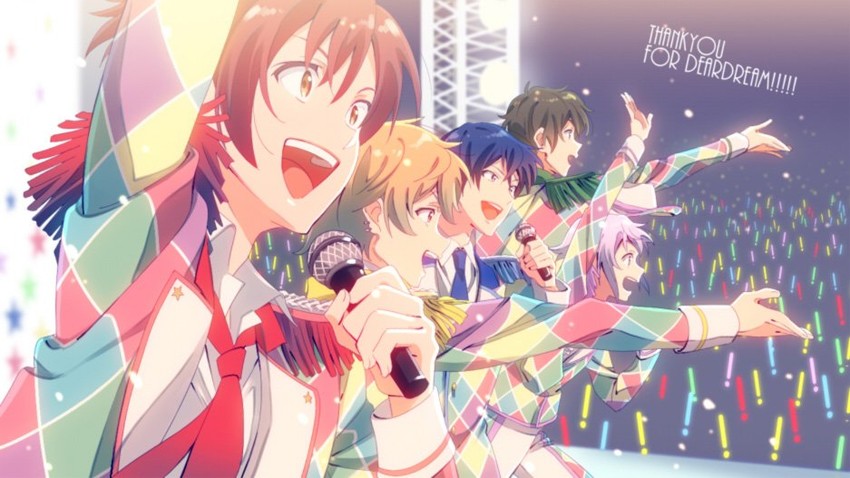 sawamura chizuru, sasaki junya, amamiya kanade, katagiri itsuki, and oikawa shin (dorifesu!) drawn by yoru_(yoruyonaka)