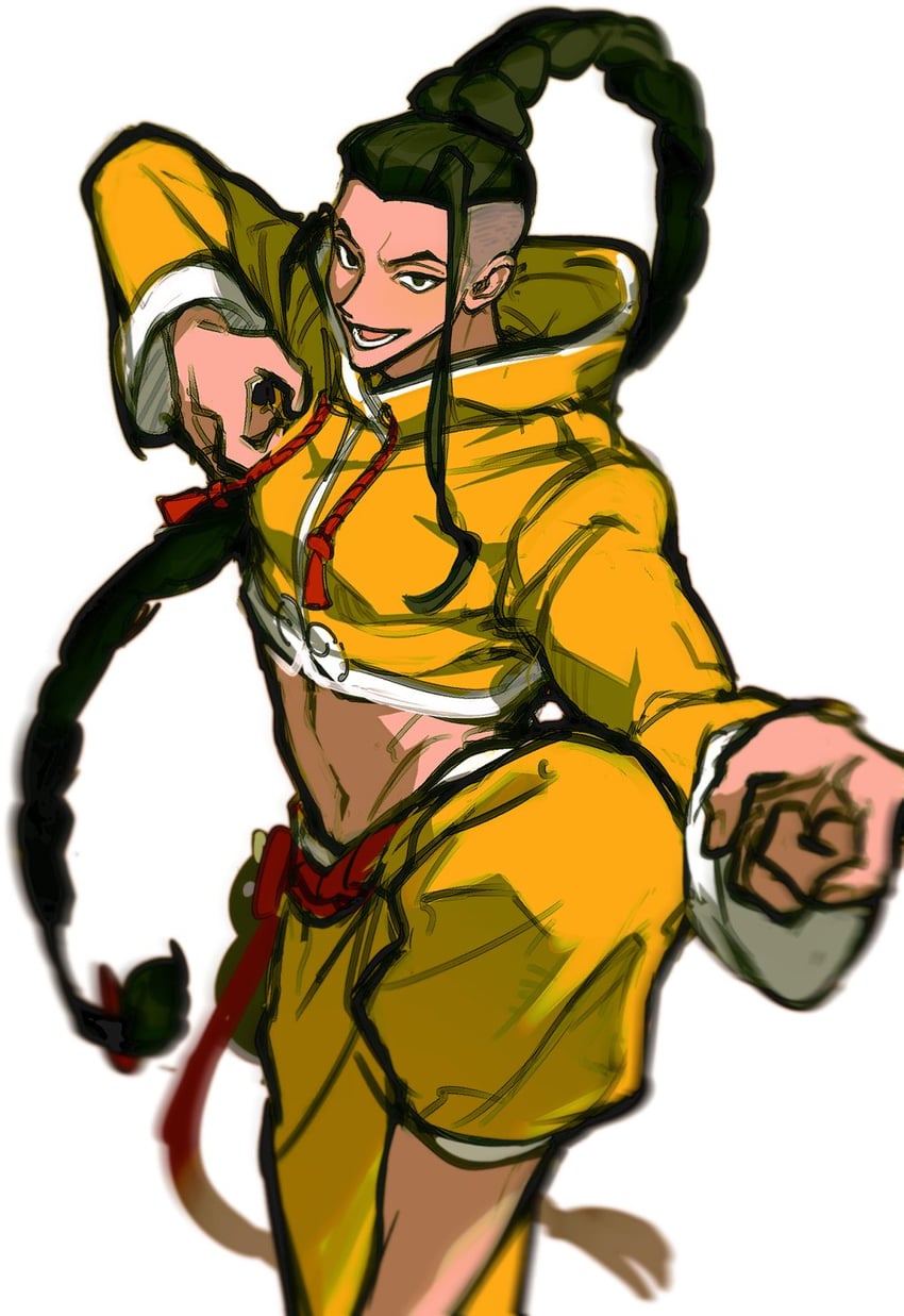 jamie siu (street fighter and 1 more) drawn by wuliu_heihuo