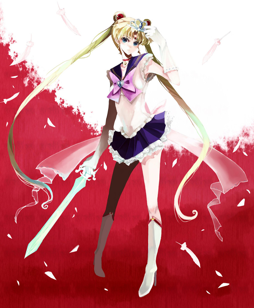 tsukino usagi, sailor moon, and princess sailor moon (bishoujo senshi sailor moon and 1 more) drawn by nako_(nonrain)