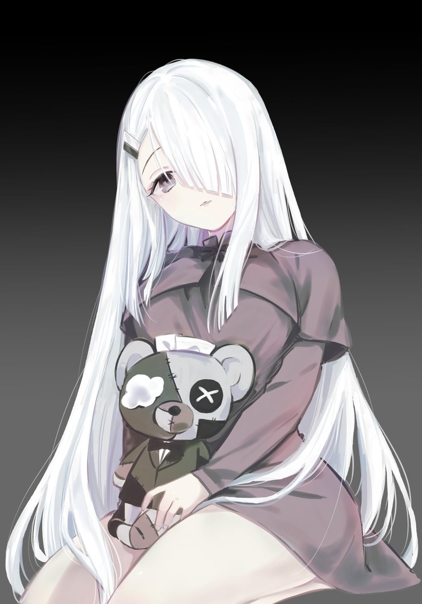 noir and haizumi (indie virtual youtuber and 1 more) drawn by urimorisan